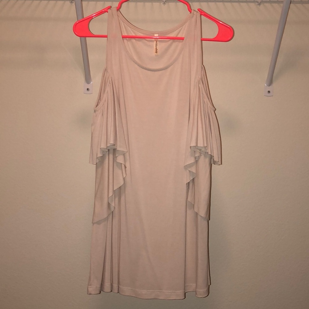 Cold shoulder top